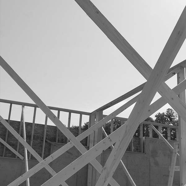 Framing up house | Wellons Land and Development